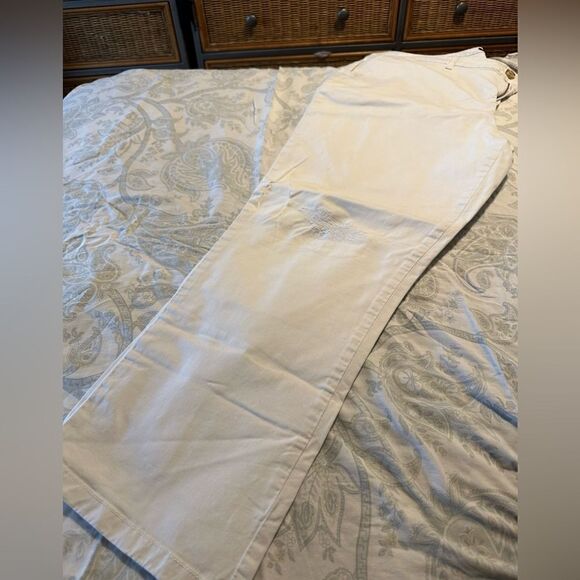 Tommy Hilfiger White Capris Size 18 - Picture 1 of 4